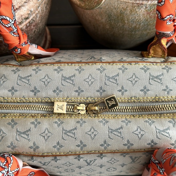 LOUIS VUITTON Mini Monogram Marie Blue vintage - Picture 5 of 16